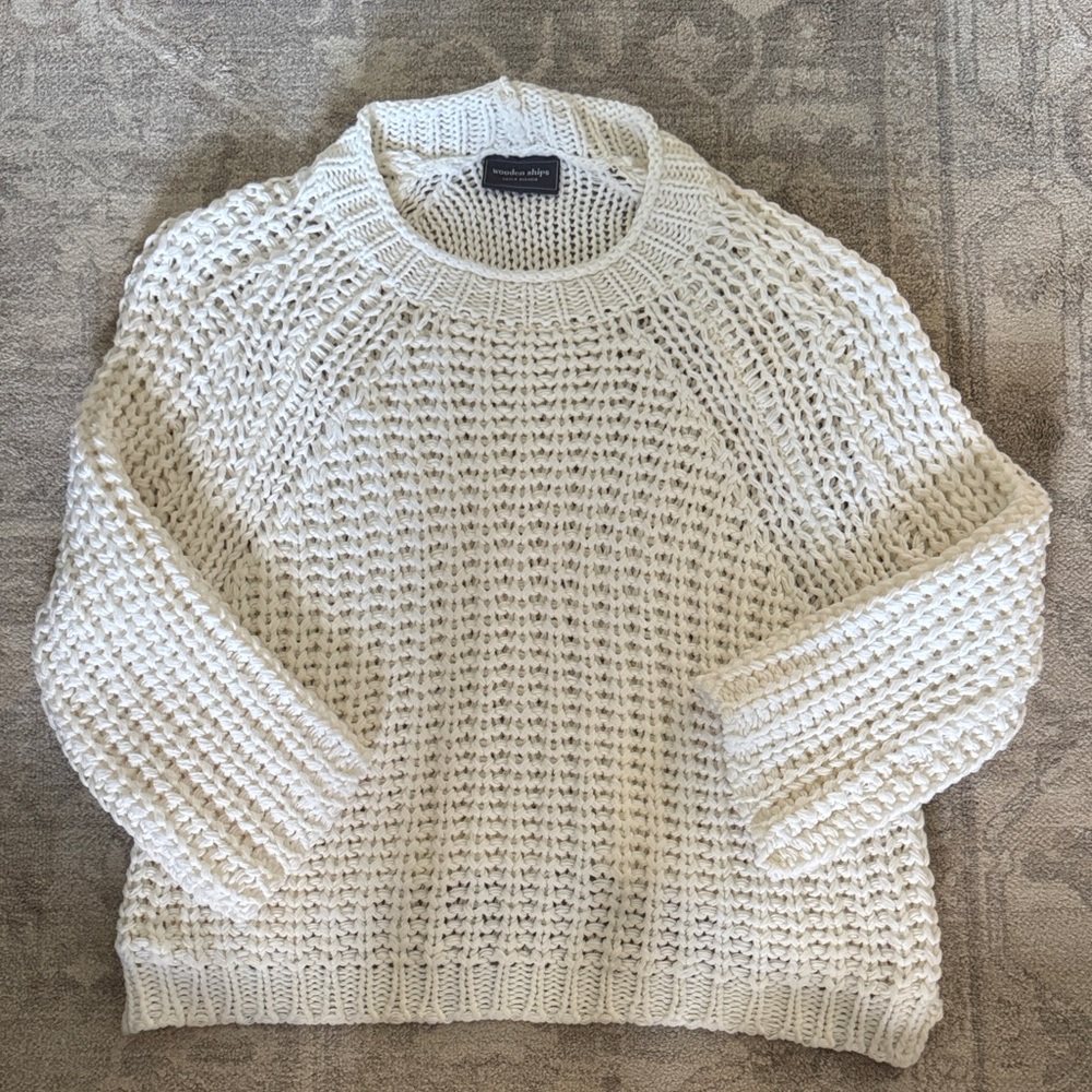 Wooden ships sweater